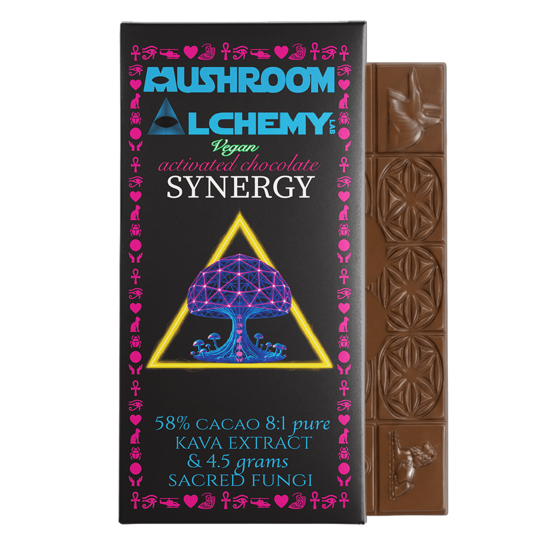 Synergy Mushroom Kava Chocolate Bar
