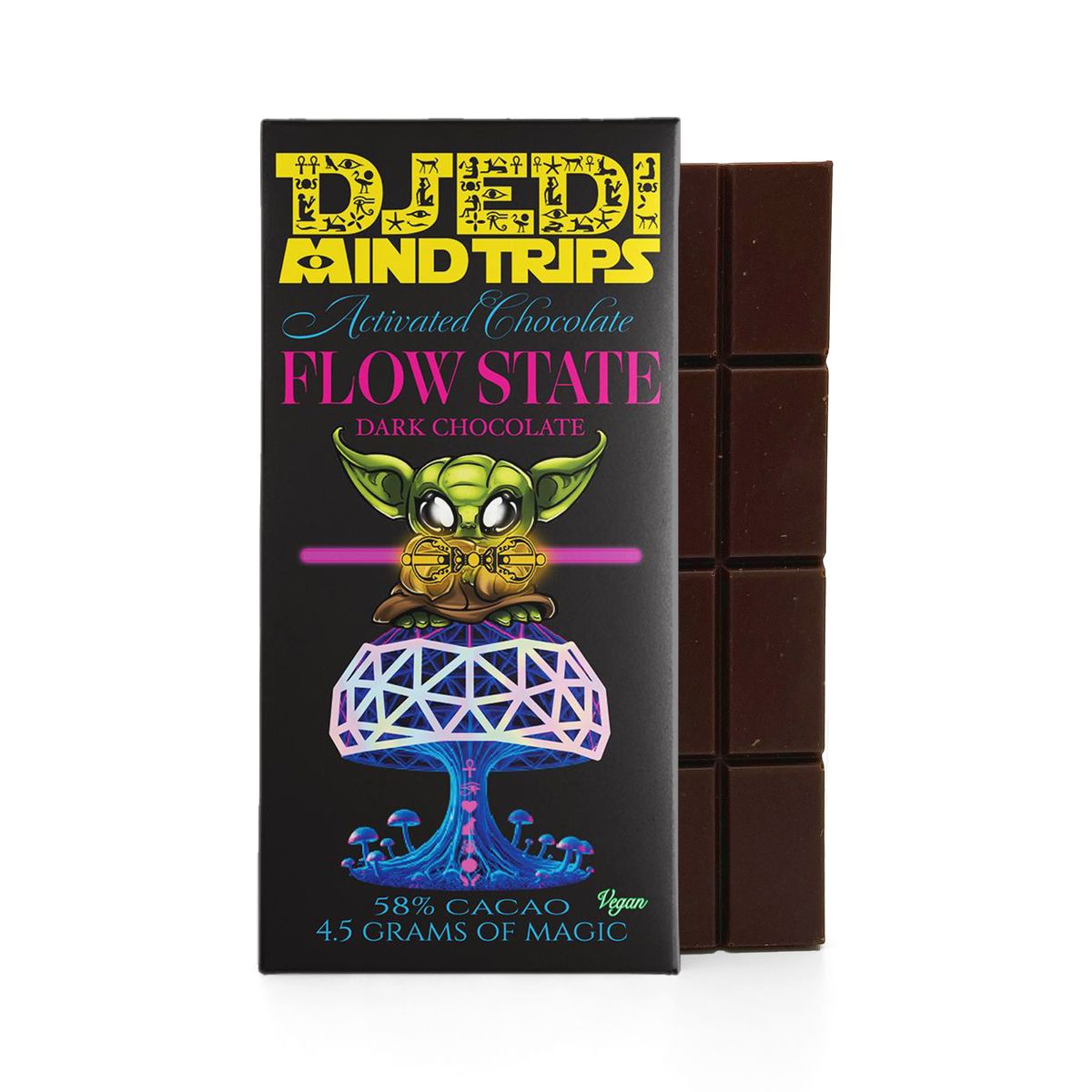 Flow State Vegan Dark Chocolate Bar